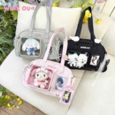 winkouv小食量单肩外出小痛包日常款 追星波点吧唧斜挎包15cm娃包