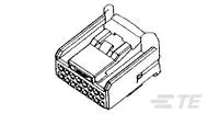 TE泰科外壳 1318386-2原装优势热卖 旺旺询价