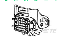 TE泰科连接器外壳1897009-2 原装现货 优势热卖中