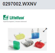 力特保险丝0297002.WXNV全新原装连接器 旺旺询 0297010.WXNV-CN