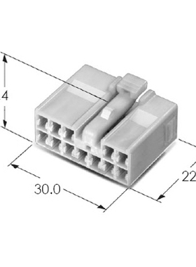 KET，连接器外壳/ MG651965全新原装优势热卖  旺旺询价