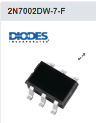 美台2N7002DW-7-F 全新原装优势热卖 旺旺询价更优惠