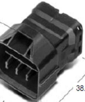 TE泰科连接器外壳MG611764-4 全新原装优势热卖 旺旺询价