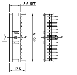 泰科TE/  1-2834206-1优势热卖进口原装连接器1-2834206-2
