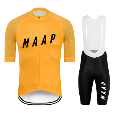 New MAAP Cycling Jersey Set  Pro Team Summer Bike Clothing