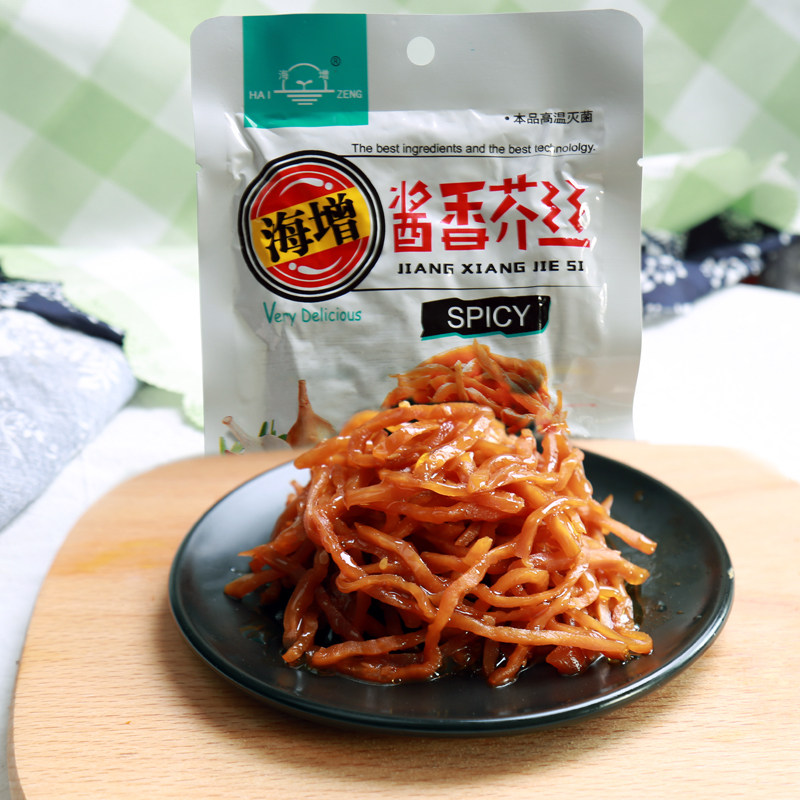【厂家直销】海增酱香芥丝芥菜丝咸菜丝下饭菜小包装即食新鲜日期,水产肉类/新鲜蔬果/熟食,腌制/榨菜/泡菜,淘宝优惠券,粉丝福利购,淘宝优惠卷