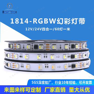 TM1814外置IC幻彩RGBW灯带