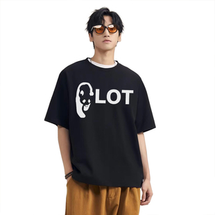 COLLABORATIVE T恤 LOGO fragment design 藤原浩纯棉短袖 CLOT