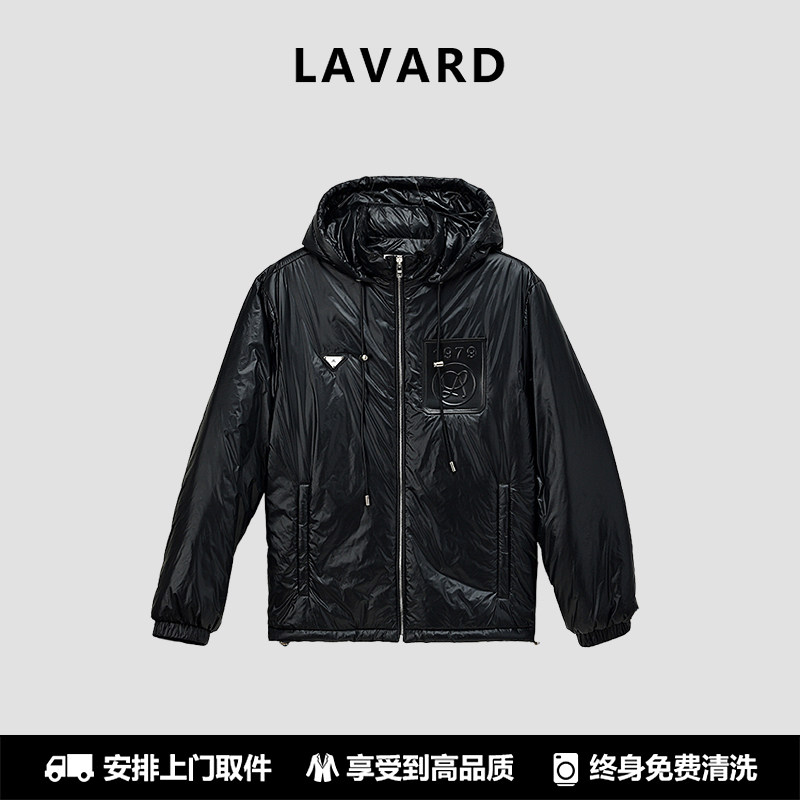 LAVARD拉沃德官方旗舰店 | 羽绒服 男士简约保暖棉服外套 GY98086