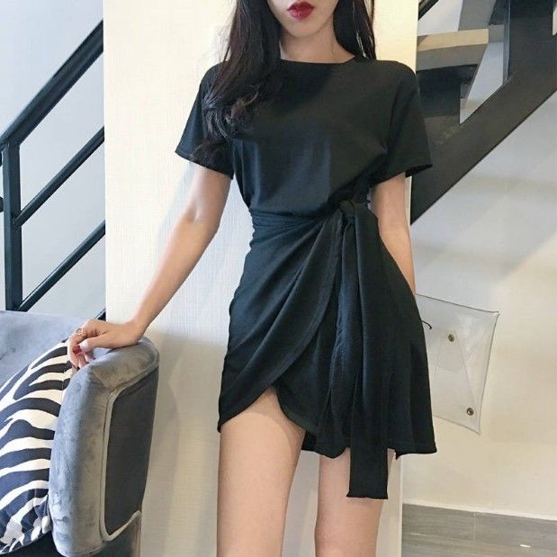 拉丁舞服莫代尔女成年拉丁舞裙练功服性感舞蹈成人连衣裙表演服夏