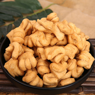 呼市网红步行街黄油馓子 甜味小吃特产早点零时甜食干货