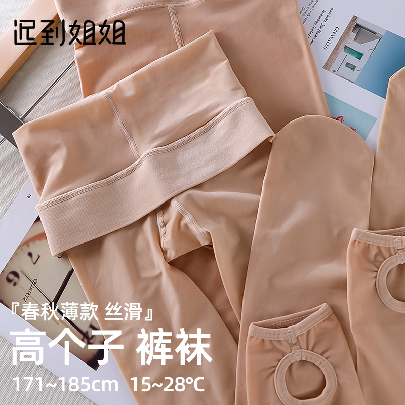 （2条）春秋薄款细腻水光钢丝袜