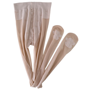 夏季丝袜女薄款防勾丝猫爪菠萝美肤袜肉色自然裸感白皙浅肤连裤袜