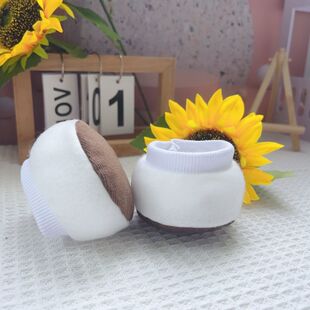 可爱坐姿棉花娃娃娃鞋40cm鞋子超萌玩偶替换生日礼物卡通小熊生日