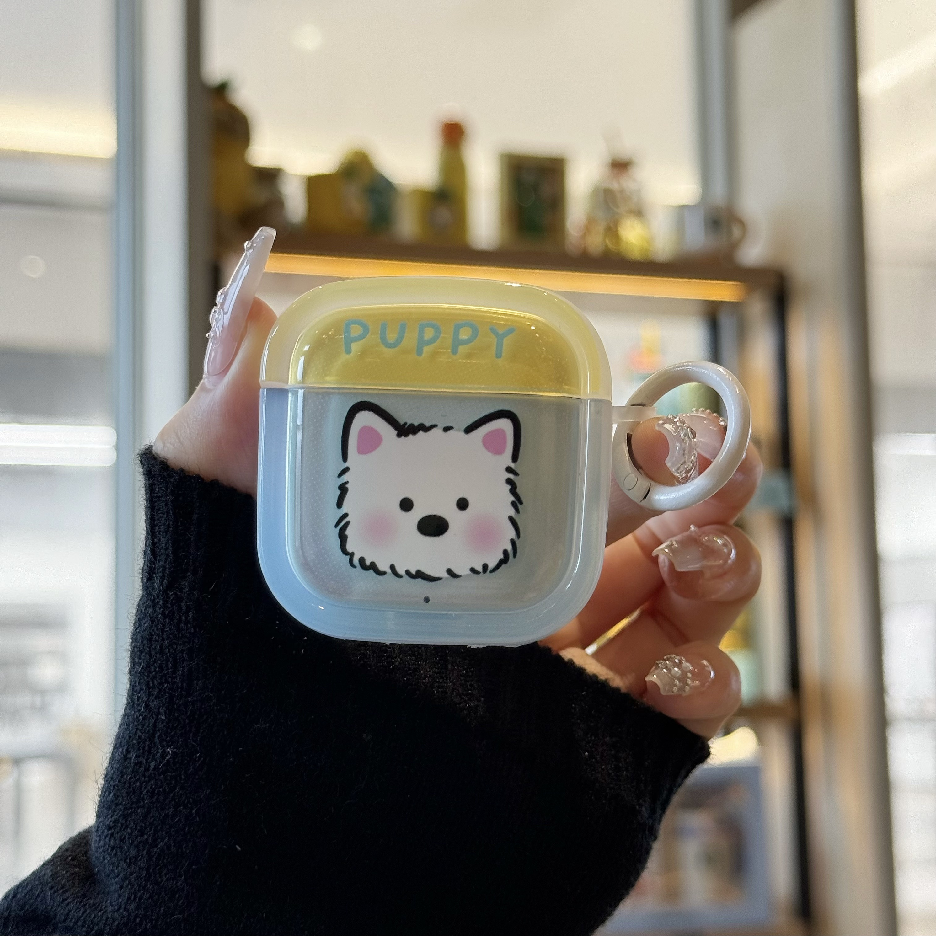 卡通西高地适用华为se4/5i/6i苹果无线蓝牙耳机壳airpods4新款AirPods Pro3耳机套女防摔2代情侣保护套软壳