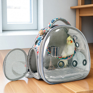 小号鹦鹉外出包鸟笼玄凤小太牡丹兔子仓鼠荷兰猪旅行露营外带背包