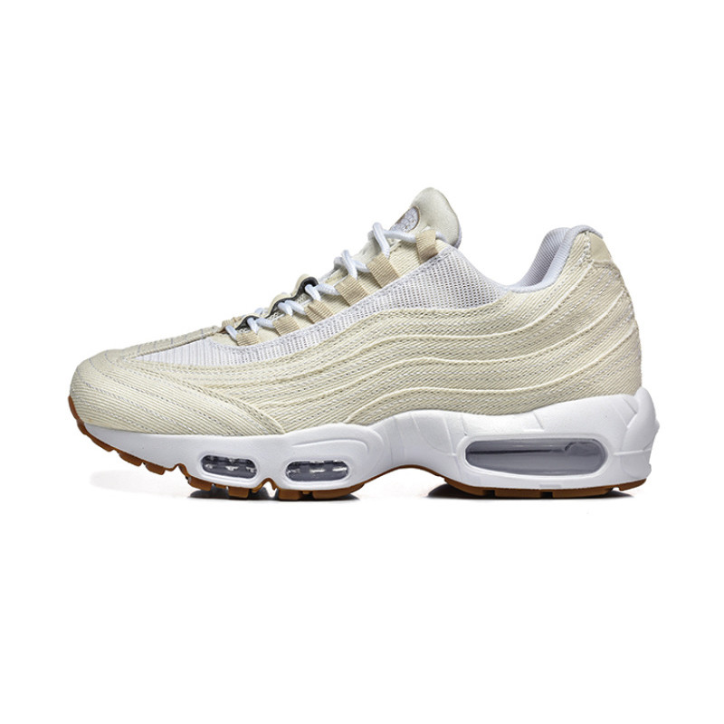 thumbnail for New men's shoes, classic platform running shoes, retro air cushion shoes, men's white gray comfortable new sneakers