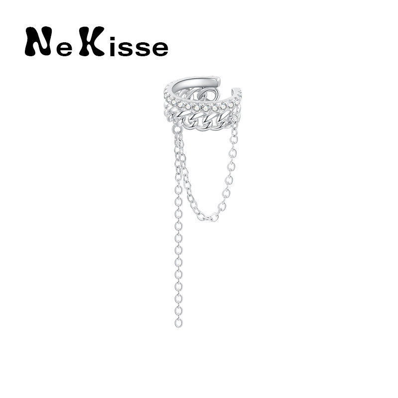 Nekisse tassels Ear bones No pierced ears Ear line Simplicity Small 2022 new pattern about Wearin the Accessories/Fashion Jewelry, Earring , Ear wire  category - from Buy2taobao.com to provide professional Taobao agent buy service