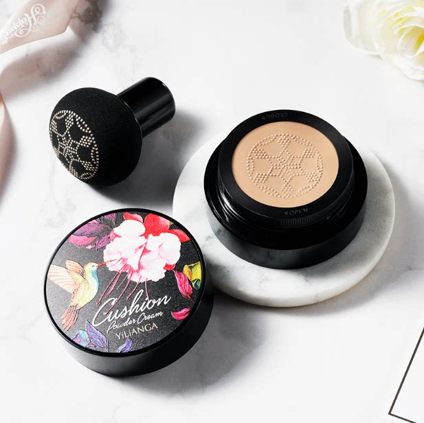 依莲娜气垫bb霜隔离粉底液粉底霜遮瑕隔离粉底霜补水保湿粉底隔离