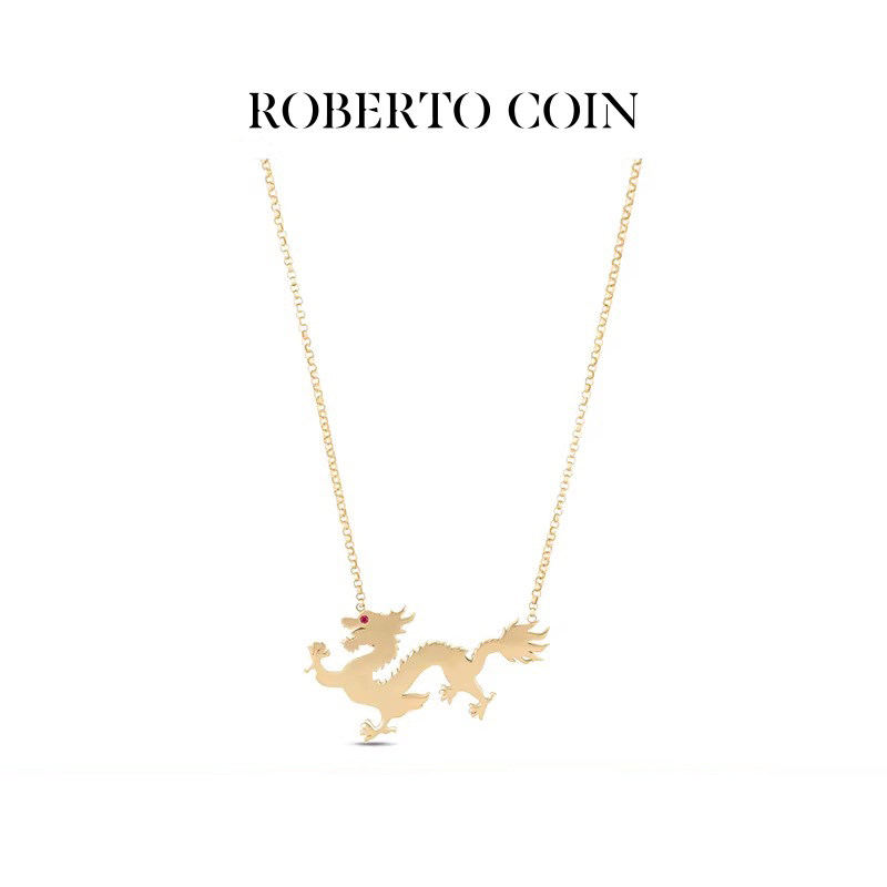 【中国限定】ROBERTO COIN/珂瑛GOLD TREASURES 18K黄金生肖项链
