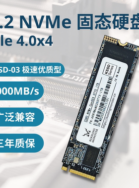 酷寒怪兽KSSD-03 笔记本电脑固态硬盘 游戏SSD M.2 NVMe PCle4.0