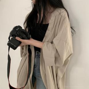 clothing windbreaker womens Loose women jacket sun color