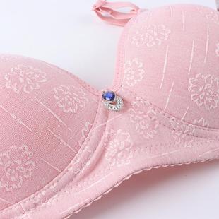 bra breathable comfortable soft cotton thin size large bra