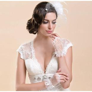 Lace etiquette gloves fashion bridal wedding accessories