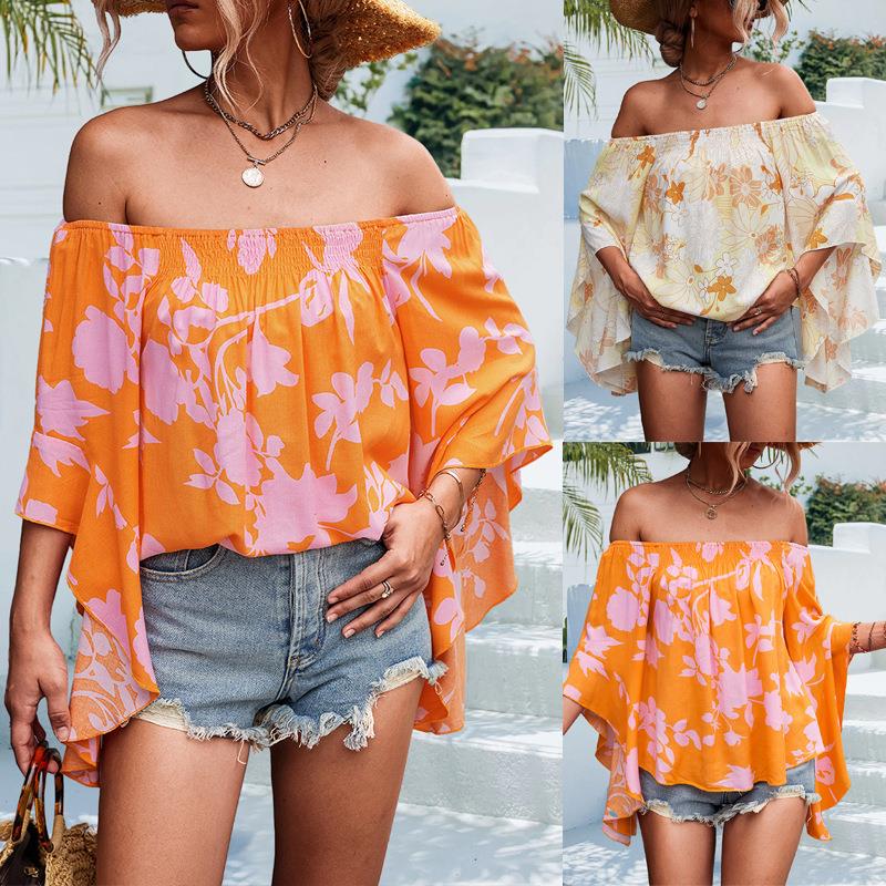 dress loose beach summer dress half fashion lace-up batwing