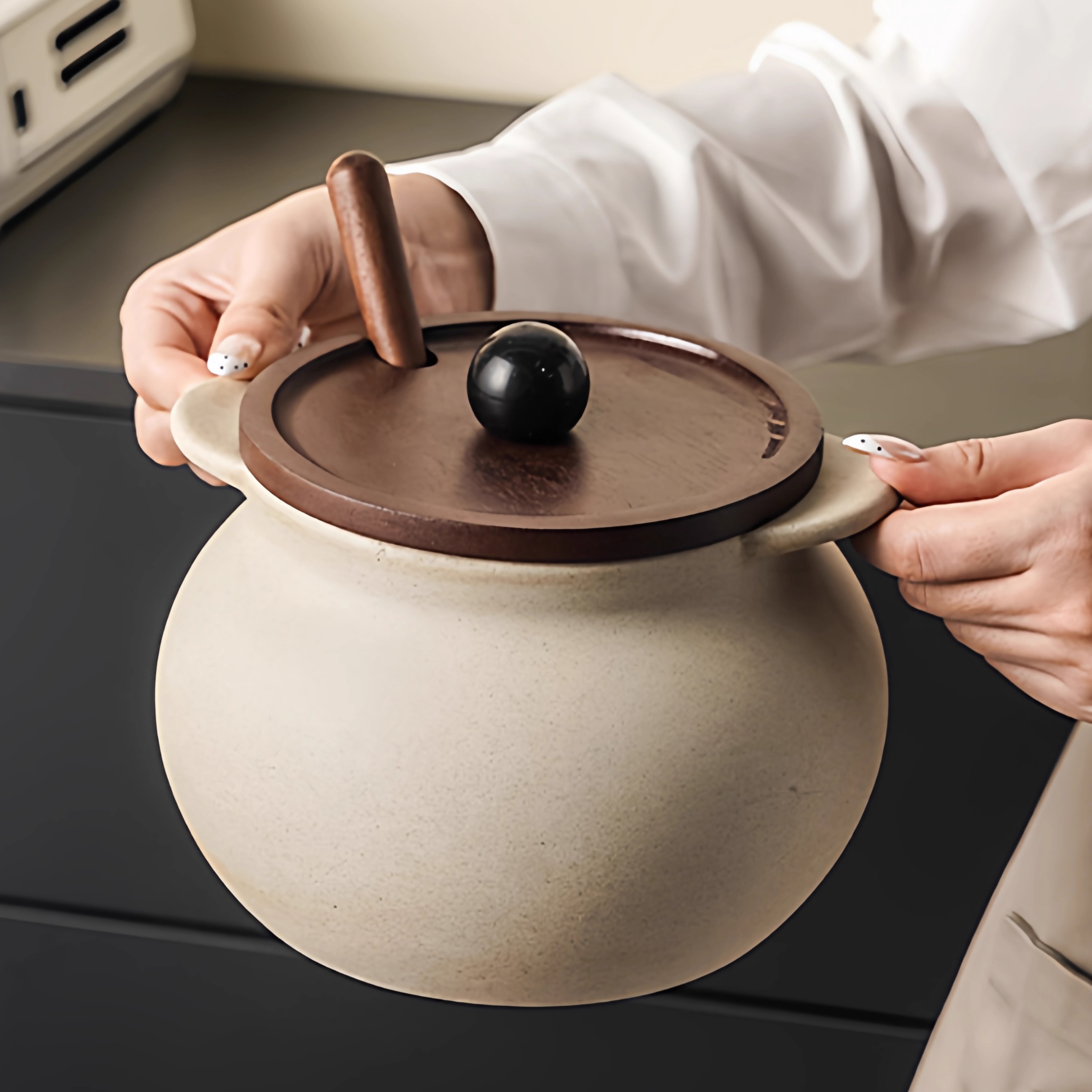 耐高温陶瓷猪油罐辣椒油罐