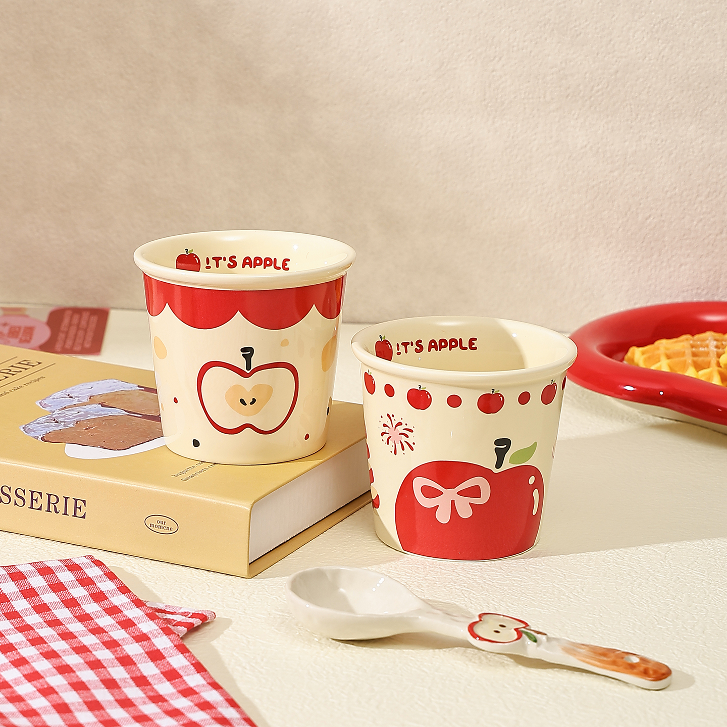 高颜值陶瓷马克杯随手杯