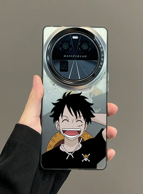 路飞索隆适用oppofindx7手机壳x7ultra保护套findx6彩银imd硅胶x6pro超薄findx5全包x5pro防摔男新款创意卡通