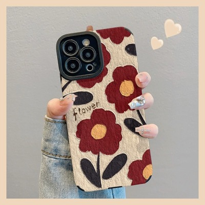 牙签纹适用苹果手机壳创意