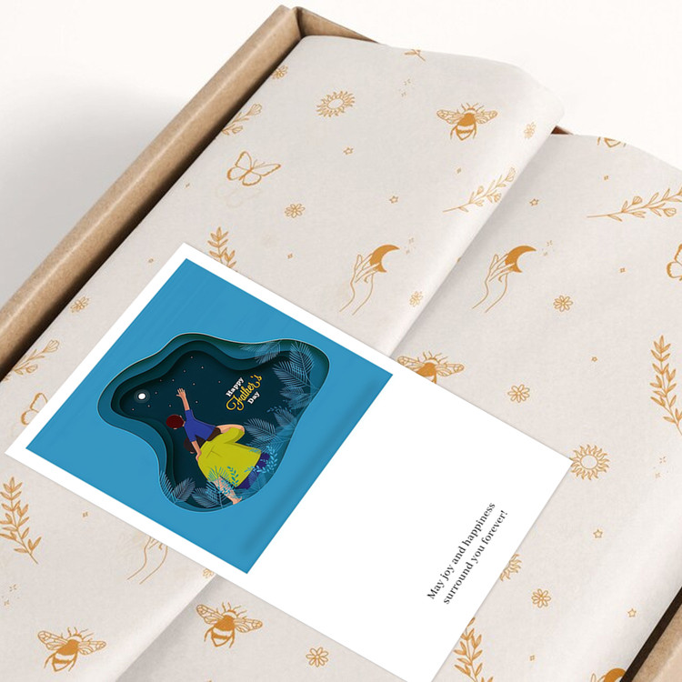 gytz5872父亲节通用迷你超大不干胶贴纸定制封口贴空白可手写