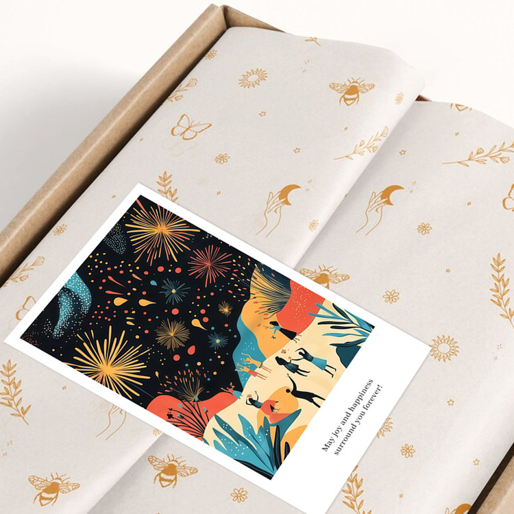 gytz814快乐微笑高级感森系唯美小清晰插画通用不干胶贴纸封口贴