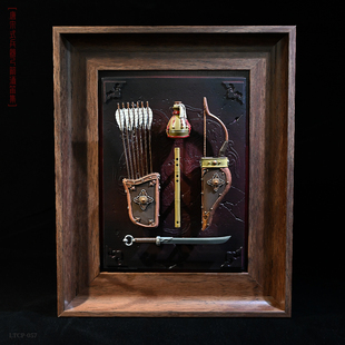 唐宋兵器弓箭酒笛LTCP 家居办公饰品 043 摆件工艺品 龙飞兔舞