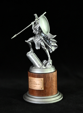 龙飞兔舞115MM家居装饰品 办公桌树脂摆件 斯巴达勇士LTCP-247/3D