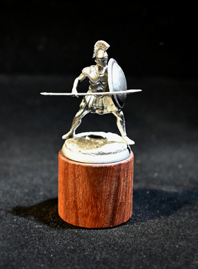 斯巴达小士兵摆件工艺品 家居办公饰品 树脂兵人摆件 LTCP-063/3D