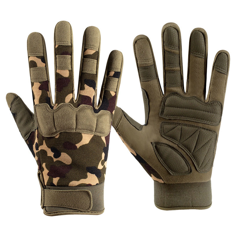 MENS NEW OUTDOOR SPORTS TOUCH SCREEN PROTECTION TRAINING FULL FINGER TACTICAL CYCLING GLOVES