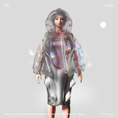 主持人 live2d虚拟主播直播 3D2D建模 宇宙 虚拟数字人 ue4 元