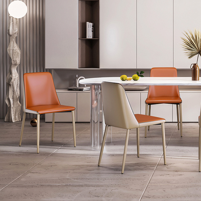 Liwur餐椅家用小户型靠背椅子不占地方的餐桌凳子轻奢高级感512