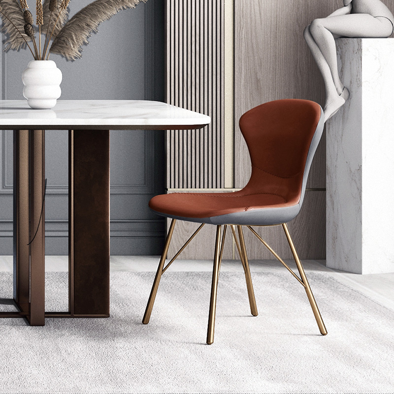 意式餐椅轻奢凳子北欧现代简约