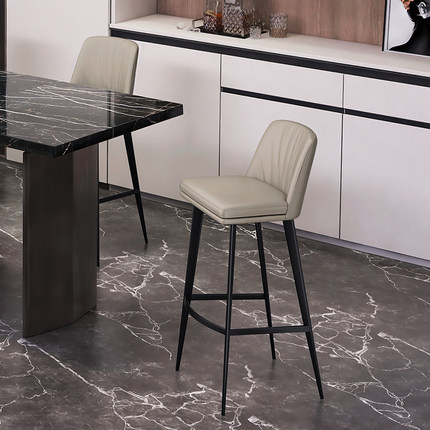 吧台椅轻奢家用高脚凳现代简约高餐椅厨房酒吧椅吧台凳中岛台7170