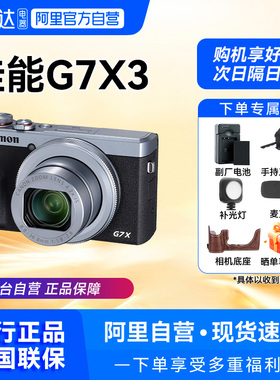 佳能PowerShot G7X Mark III 数码相机G7X3高清人像Vlog视频 209