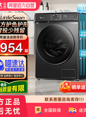 小天鹅水魔方滚筒洗衣机TG100V618PLUS除菌螨家用10kg大容量智投