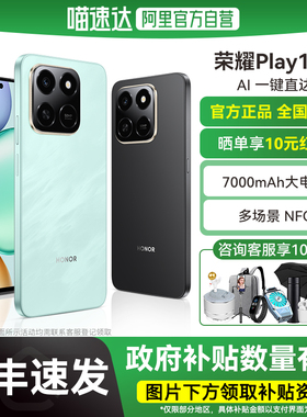 【国补立省15%|阿里官方自营】HONOR/荣耀Play10T 智能手机长续航超抗摔 便携AI多场景NFC学生老人机正品-178