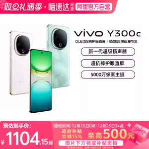 【政府补贴15%|阿里官方自营】vivo Y300c新品6500毫安大电池长续航大内存抗摔护眼直屏学生手机官网正品-81