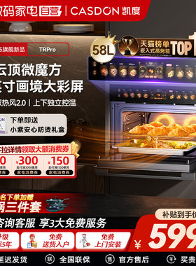 凯度热销爆款TRpro微蒸烤一体机嵌入式蒸烤箱家用蒸箱七合一13