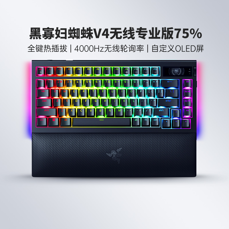 雷蛇黑寡妇蜘蛛V4专业版客制键盘