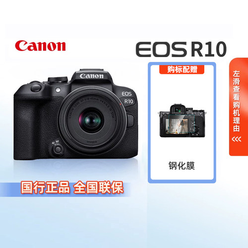 佳能R10微单小型高清数码相机